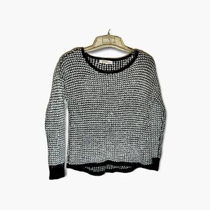Rewind brand black and white sweater